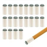CATZUM 20 Stück Harte Ersatz Schraub-Tipps Billard Queue Spitzen für Billardstöcke Snooker Pool Queues (13MM)