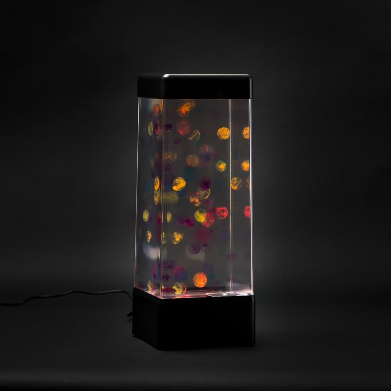 Jelly Bubbles Accessory Pack For JINX Luminous Jellyfish Lamp- 48-Pack Translucent Expanding Bubbles with Line Patterns - Image 2