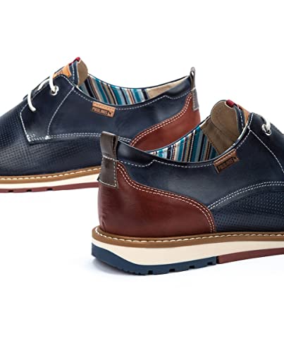 Pikolinos Leather Casual Lace-Ups Berna M8J - Size 8.5-9 Blue #TOP3