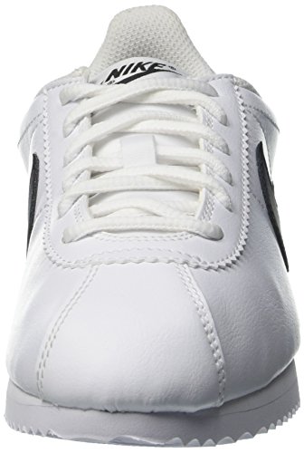 Nike Cortez (GS) Sneaker Shoes White/Black, 6.5 Big Kid2