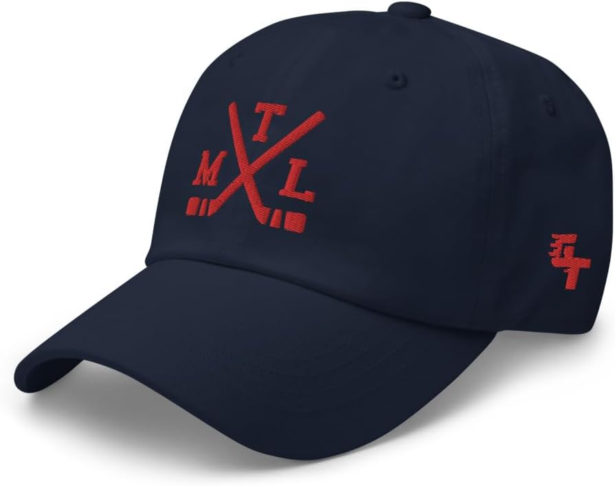 Montreal Hockey Sticks Retro MTL Baseball Cap Dad Hat