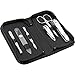 Produktbild marQus Solingen Deutschand Maniküre Set 6 teilig für Männer & Frauen, Nagelset und Reiseset mit allem was man für die Maniküre & Pediküre braucht, perfektes Geschenk für Damen & Herren
