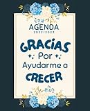  Agenda 2022 2023: Semana vista , Regalo maestra profesora infantil guardería