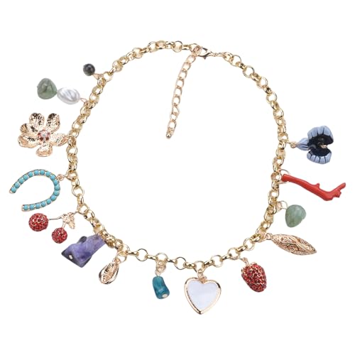 Collier motifs floraux diamants alliage robuste pour éviter les bijoux fragiles