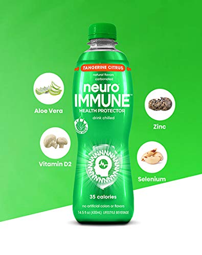 Neuro IMMUNE Tangerine Citrus, 14.5 Fl Oz (Pack of 12) (Packaging May Vary)