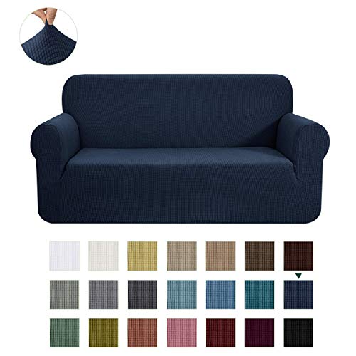CHUN YI Stretch Sofa Slipcover 1-Piece Couch Cover Furniture Protector, 3 Seater Coat