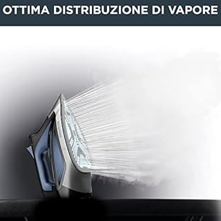 Rowenta DW7320 Everlast Anticalc Fer à Vapeur | 2700 W | 45 g/min. Sortie vapeur continue | 220 g/min. Houppette vapeur | Stop goutte à goutte | Système anti-calcaire | Réservoir d'eau 300 ml | Noir