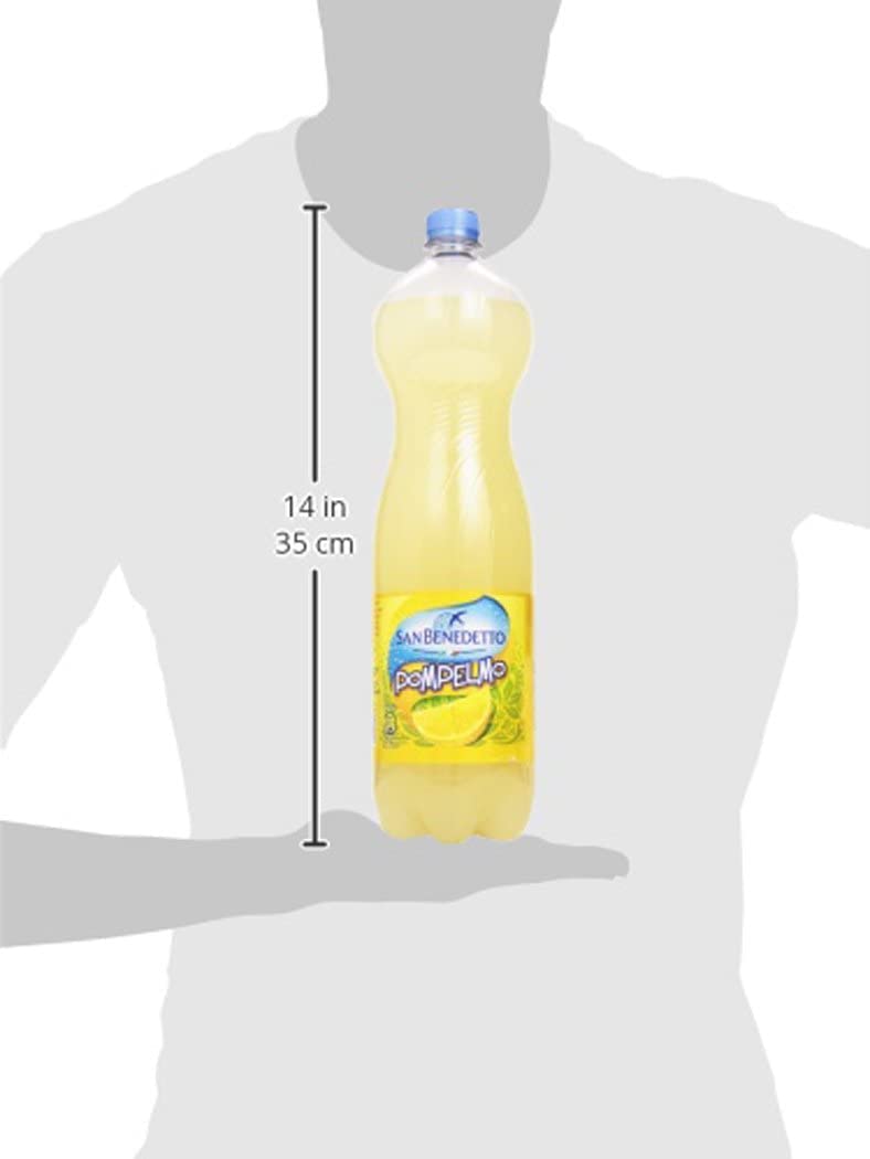 San benedetto Pompelmo OrangenLimonada naranja PET 1,5 litros refrescante
