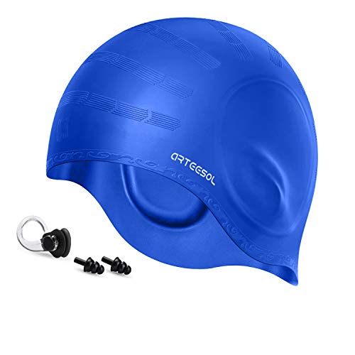 Arteesol Swimming Cap, Silicone Swim Cap