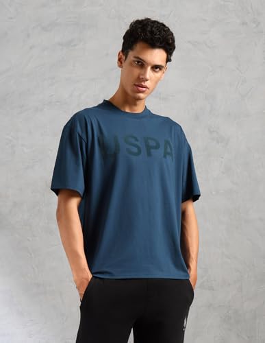 Image of U.S. Polo ASSN. Mens OEE09 Brand Printed Comfort Fit Lounge T-Shirt