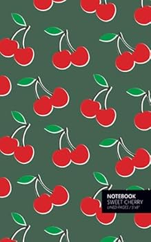 Sweet Cherry Notebook (5x8) (Green)