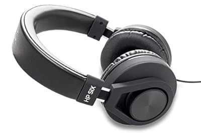 GEWA Auriculares HP Six Cerrados, con Abertura para la Oreja, Negros | Ya disponible en tu tienda friki favorita! En mundofriki.es!