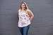 Disney Womens Plus Size Tank Minnie Mouse All Over Print Lightweight Top (3X) Pink