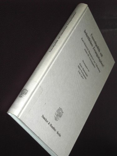 Umweltpolitik mit hoheitlichen Zwangsabgaben?