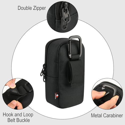 TXEsign Carrying Case for Zoom H1essential and Zoom H1n Stereo Handy Recorder, 1 Piece Protective Storage Bag Portable Travel Case Replacement Handy Recorder Bag Pouch (1 Pack)
