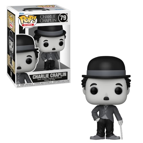 Boneco Funko Pop! Icons - Charlie Chaplin
