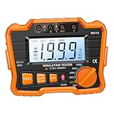 Misuratore megaohmmetro lcd: stile e struttura moda, adatto per il funzionamento all'aperto, tester isolamento