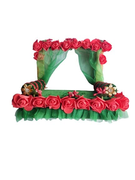 kanha ji Dress, kanha ji Handmade shihasan, kanha ji