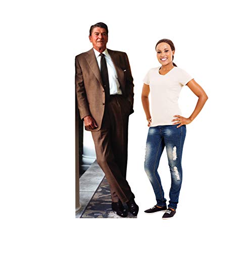 Image of Cardboard People President Ronald Reagan Life Size Cardboard Cutout Standup