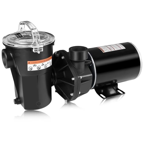 1.5 HP Swimming Pool Pump Compatible with Hayward Powerflo LX W3SP1580X15, 1-1/2 HP Single Speed...