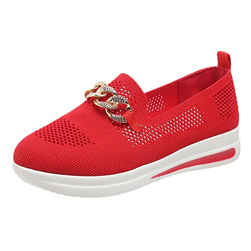 Chaussure Orthopédique Femme Tennis Confortable Respirante Compensee Chaussures Confort Sport Sandales Et Mules pour Femmes Ballerines Ete Pieds Larges...