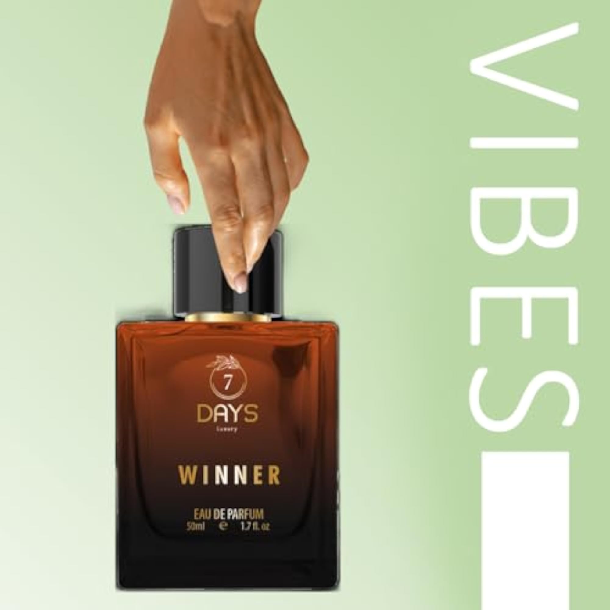 7DAYSNATURAL Winner Eau De Parfum, 50ml, Fresh and Fruity