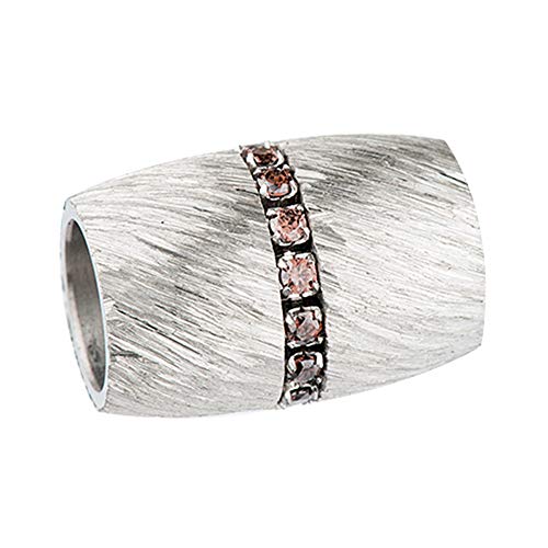 Preisvergleich Produktbild Ernstes Design Edvita Anhänger AN430BL Zirkonia Edelstahl Wechselhülse