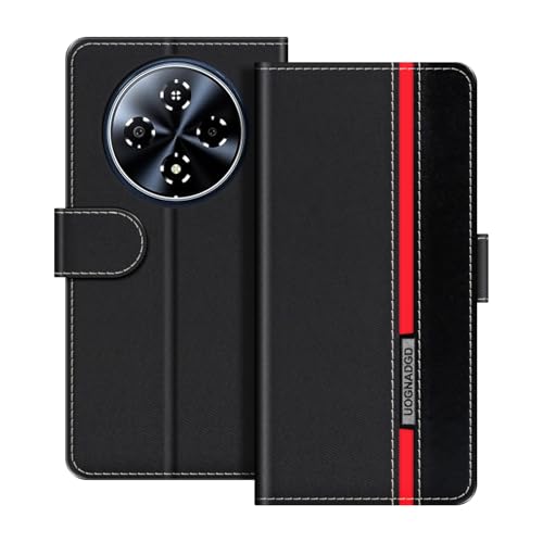 UOGNADGD ���U�[�P�[�X Fossibot S5 4G �Ƃ̌݊������� �}�O�l�b�g���t���b�v�J�o�[ �X�^���h���J�[�h�z���_�[�t�� �Ռ��ی�Ή� (�u���b�N)