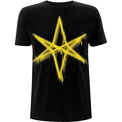Produktfoto von Bring Me The Horizon T Shirt Spray Hex Band Logo Nue offiziell Herren Schwarz XL
