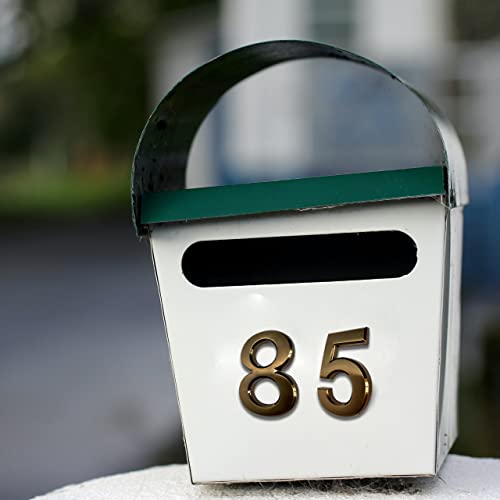 Hopewan Bronze Mailbox Numbers Apartment Door Numbers Self Adhesive Install. #TOP4