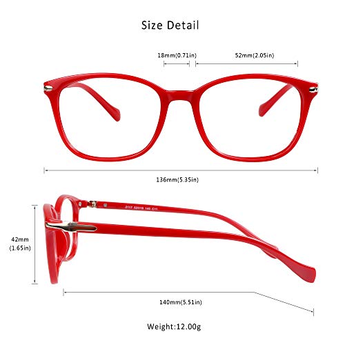 Image of LifeArt Blue Light Blocking Glasses, Anti Eyestrain, Computer Reading Glasses for Women /Men