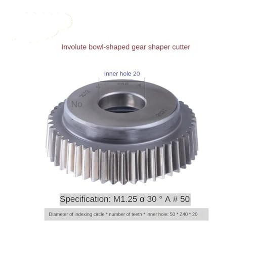 Coupeur d'engrenage haute précision 34mm et angle de pression 30 degrés pour façonnage industriel
