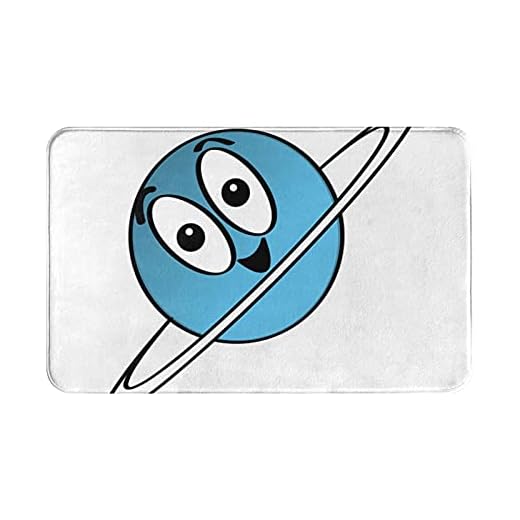 Universum planet rymden uranus dörrmatta inomhus utomhus matta absorberande halkskydd inomhus golvmatta lera smuts trappare entré dörrmatta för entré ytterdörr bakdörr matta