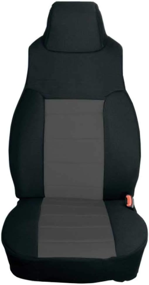 Rugged Ridge | Seat Cover Kit, Front, Fabric, Gray | 13243.09 | Fits 2003-2006 Jeep Wrangler TJ