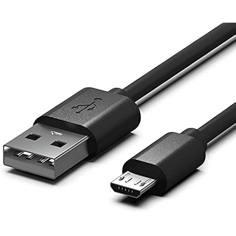 Superer 1,5M Micro USB Kabel Ladekabel passend für Sony Playstation 4 Controller,PS4 Slim,PS4 Pro Netzkabel Datenkabel Charging Cable Cover