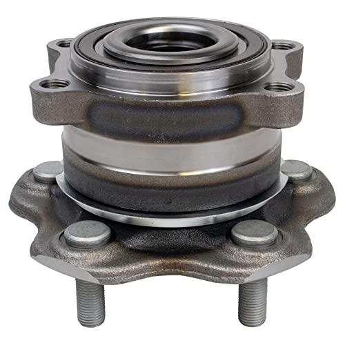 Image of TRQ Rear Wheel Bearing and Hub Assembly Set 2 Piece Compatible with 14-19 Infiniti QX60 All Wheel Drive 2013 JX35 All Drive 15-19 Nissan Murano 13-19 Pathfinder 4