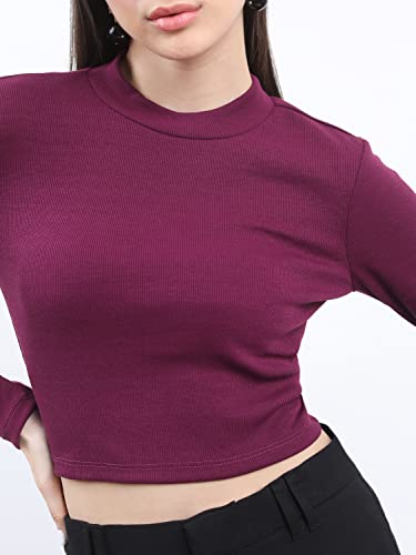 Image of KETCH Women Cotton Regular Fit Full Sleeve Tops