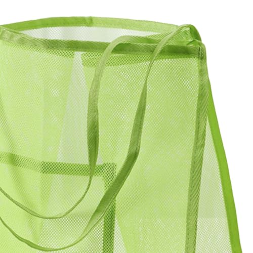 Mesh Beach Tote Chic Womens Shoulder Bags for Grocery Vacation Swimming Pools2