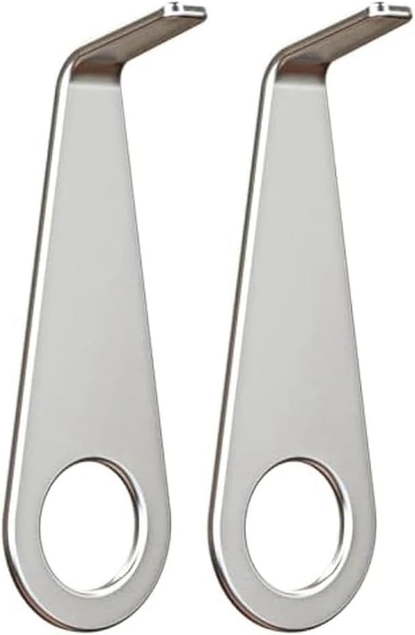 2-Pack Stainless Steel Removal Key Tool for Ring Secure Battery Access & for Easy Installation Helper, Compact Portable Design with Keychain Hole