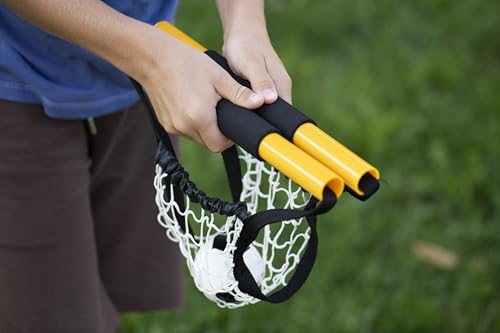 Betzold Sport - Bouncing-Ball-Set, Rückschlagspiel, Sport, mit 2 Netzen und einem Ball