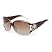 Produktbild VeBrellen Damen Mode Polarisiert Oversize Sonnenbrille 100% UV-Schutz VS005 (Brown)