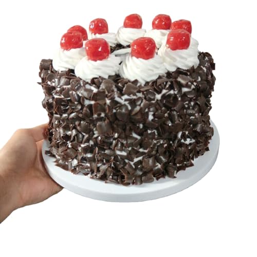 JoFist誕生日ケーキ 記念日ケーキ 食品 サンプル 6インチ 詰め合わせ お菓子 おかし 食品模型 ディスプレイ用 模型 フェイク 本物そっくり リアル 見本 食玩 セット 展示 販促 グッズ ままごと お店屋さん 撮影道具 (6インチ チョコレートチ