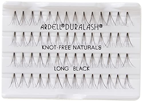Ardell False Lashes Duralash Individual Naturals, Knot-Free Long Black