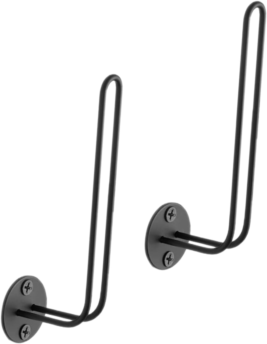 Levemolo 2pcs Baseball Cap Wall Holder Hat Rack Hat Dock for Shelf Organizer Racks Wall Mount