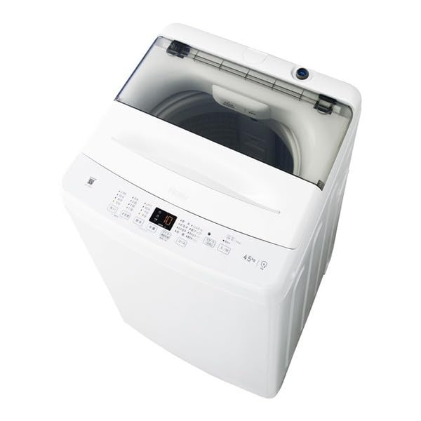 Amazon | ハイアール ホワイト [簡易乾燥機能付き洗濯乾燥機 (4.5kg