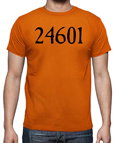 latostadora - Camiseta Les Misrables para Hombre Naranja XL