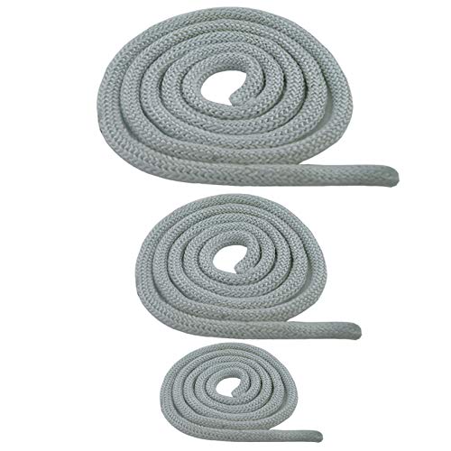 Guarnizione per stufa, guarnizione rotonda, corda, resistente al calore, porta 18 mm, 10 m, bianco