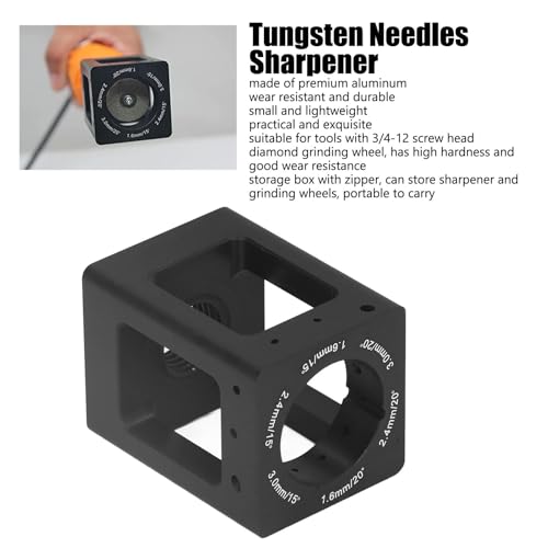 Affûteuse de tungstène pour électrode avec meule améliorant l'arc de soudure - 4