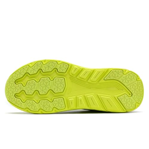 Image of WJA Men's Road-Running-Shoes Walking Fashion Athletic Sneakers Comfort Lightweight Working Gym Mesh Shoes.