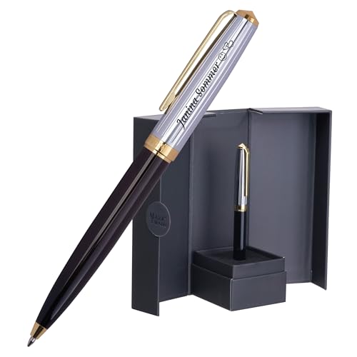 Bolígrafo de metal Schmalz Mark® Twain para firmas elegantes en la oficina y reuniones